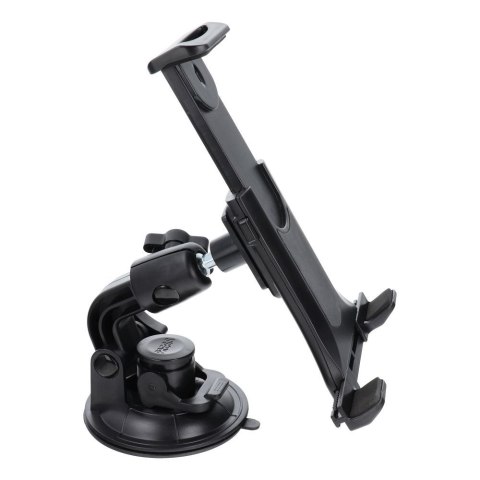 Uchwyt samochodowy do szyby / deski / zagłówek (tablet 7" - 10") czarny