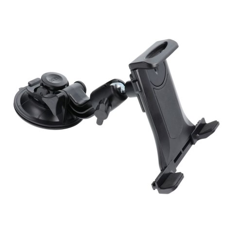 Uchwyt samochodowy do szyby / deski / zagłówek (tablet 7" - 10") czarny