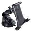 Uchwyt samochodowy do szyby / deski / zagłówek (tablet 7" - 10") czarny