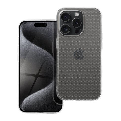 Futerał do iPhone 15 PRO Clear Case 2 mm Box transparentny