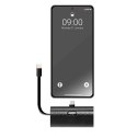 Powerbank Forcell F-Energy Power Plug F5K3 PD 20W 5000 mAh z wbudowanym złączem USB C czarny