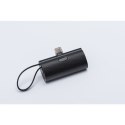Powerbank Forcell F-Energy Power Plug F5K3 PD 20W 5000 mAh z wbudowanym złączem USB C czarny