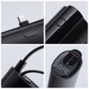Powerbank Forcell F-Energy Power Plug F5K3 PD 20W 5000 mAh z wbudowanym złączem USB C czarny