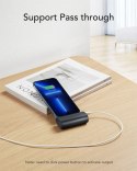 Powerbank Veger PlugOn (W0556P) PD QC3.0 3A 20W 5000 mAh z wbudowanym złączem Lightning czarny