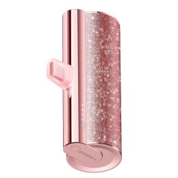 Powerbank Veger PlugOn (W0573) PD QC3.0 2,4A 12W 5000 mAh z wbudowanym złączem USB C rózowy