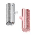Powerbank Veger PlugOn (W0573) PD QC3.0 2,4A 12W 5000 mAh z wbudowanym złączem USB C rózowy