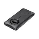 Powerbank zgodny z Magsafe Veger MagMulti (W1156) PD QC3.0 3A 22,5W 10000 mAh z ładowaniem indukcyjnym czarny