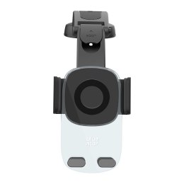 Uchwyt na telefon komórkowy do samochodu BLUE STAR Long Neck Crystal do deski / szyby czarny