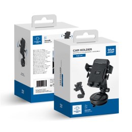 Uchwyt samochodowy do szyby BLUE STAR Tough Lock czarny