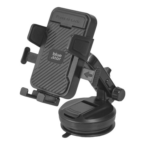 Uchwyt samochodowy do szyby BLUE STAR Tough Lock czarny