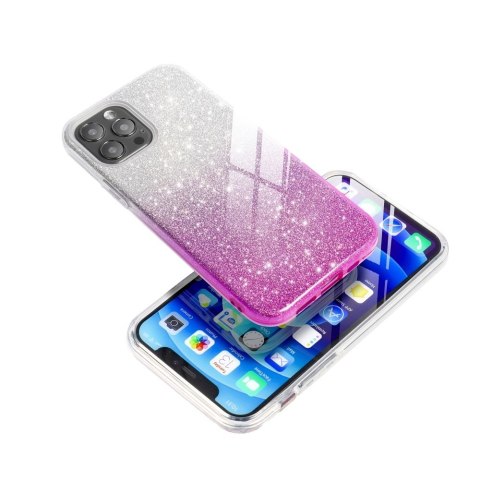 Futerał do Xiaomi Redmi Note 15 PRO PLUS 5G Shining transparentny różowy