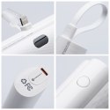 Powerbank Forcell F-Energy Power Plug F5K3 PD 20W 5000 mAh z wbudowanym złączem Lightning biały
