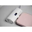 Powerbank Forcell F-Energy Power Plug F5K3 PD 20W 5000 mAh z wbudowanym złączem Lightning biały