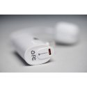 Powerbank Forcell F-Energy Power Plug F5K3 PD 20W 5000 mAh z wbudowanym złączem USB C biały