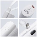 Powerbank Forcell F-Energy Power Plug F5K3 PD 20W 5000 mAh z wbudowanym złączem USB C biały
