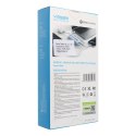 Powerbank Veger K1 (W1188) PD QC3.0 35W 10000 mAh z wbudowanymi kablami USB C / Lightning niebieski