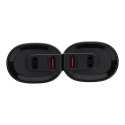 Powerbank Veger (W0587) 2,4A 2 szt 2 x 5000 mAh z podgrzewaczem do rąk czarno srebrny