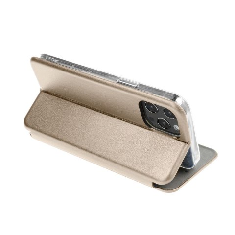 Etui z klapką na iPhone 16 PLUS Elegance Book złote
