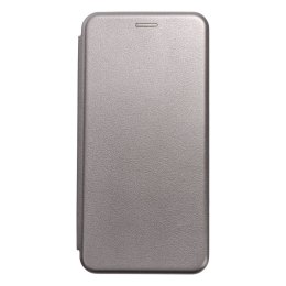 Etui z klapką na iPhone 16 PRO Elegance Book stalowe