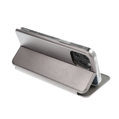 Etui z klapką na iPhone 17 AIR Elegance Book stalowe