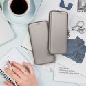 Etui z klapką na iPhone 17 AIR Elegance Book stalowe