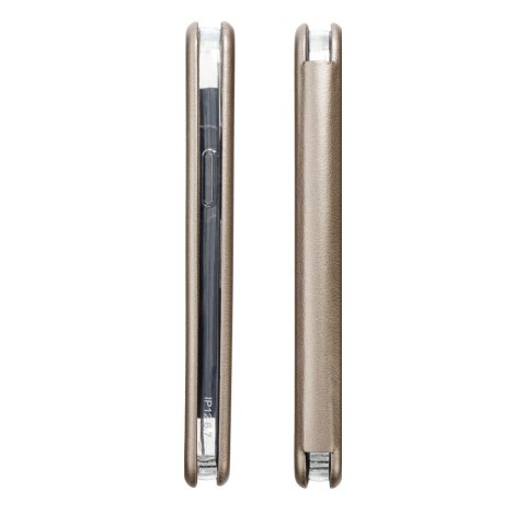 Etui z klapką na iPhone 17 AIR Elegance Book złote