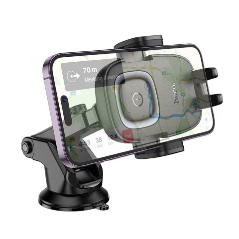 Uchwyt na telefon do samochodu indukcyjny Hoco 15W do deski HW32 czarny