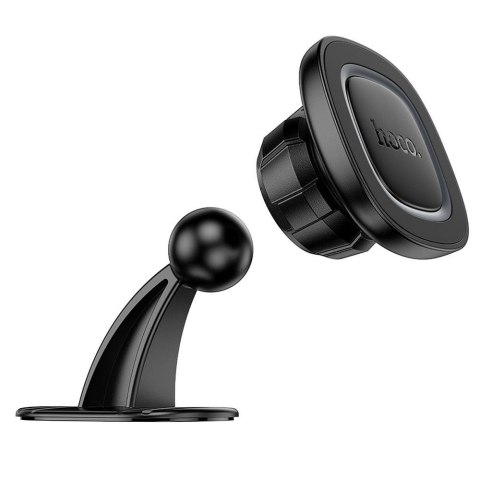 Uchwyt na telefon do samochodu magnetyczny Hoco do deski H73 czarno szary