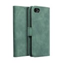 Etui z klapką na iPhone 7 / 8 / SE 2020 / SE 2022 Tender Book zielone