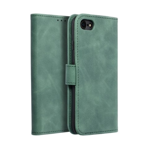 Etui z klapką na iPhone 7 / 8 / SE 2020 / SE 2022 Tender Book zielone