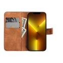 Etui z klapką na Samsung A22 5G Tender Book brązowe