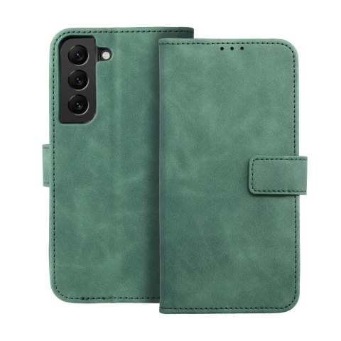 Etui z klapką na Samsung A52 5G / A52 LTE ( 4G ) / A52s 5G Tender Book zielone