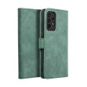 Etui z klapką na Samsung A52 5G / A52 LTE ( 4G ) / A52s 5G Tender Book zielone