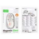 Myszka bezprzewodowa Hoco 2,4G 1600 dpi dual mode bluetooth GM35 biała