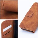 Etui z klapką na iPhone 16 PLUS Tender Book brązowe