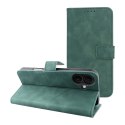 Etui z klapką na iPhone 16 PLUS Tender Book zielone