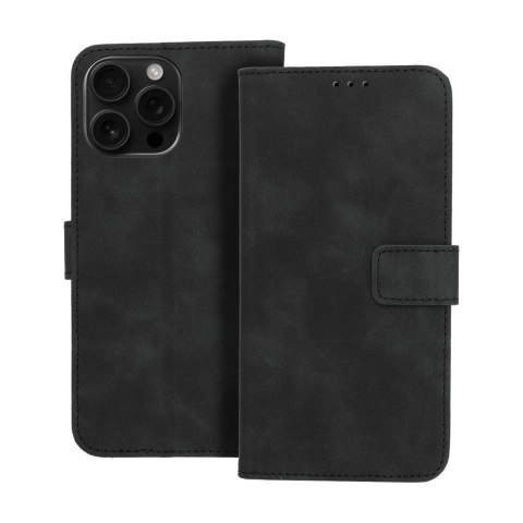 Etui z klapką na iPhone 16 PRO MAX Tender Book czarne