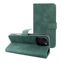 Etui z klapką na iPhone 16 PRO MAX Tender Book zielone