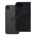 Etui z klapką na iPhone 16e (SE 4 2025) Tender Book czarne
