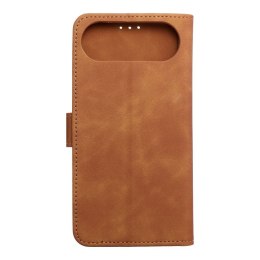Etui z klapką na iPhone 17 AIR Tender Book brązowe