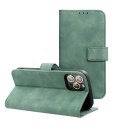Etui z klapką na iPhone 17 PRO MAX Tender Book zielone