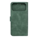 Etui z klapką na iPhone 17 PRO MAX Tender Book zielone