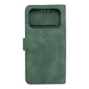 Etui z klapką na iPhone 17 PRO Tender Book zielone