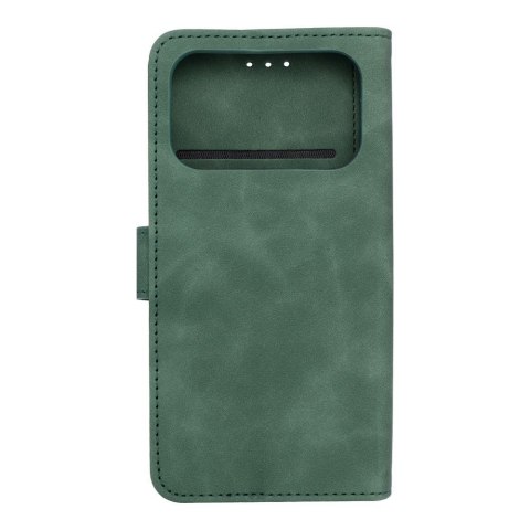 Etui z klapką na iPhone 17 PRO Tender Book zielone