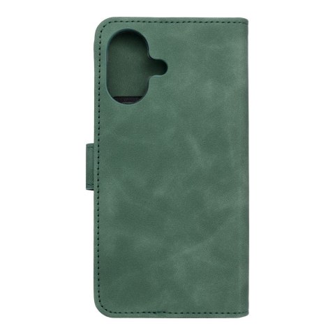 Etui z klapką na iPhone 17 Tender Book zielone