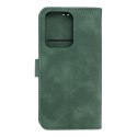 Etui z klapką na Oppo Reno 14 / 14F Tender Book zielone