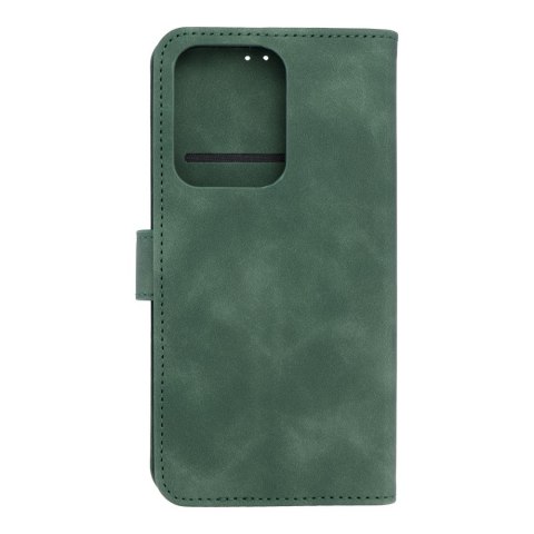 Etui z klapką na Oppo Reno 14 / 14F Tender Book zielone