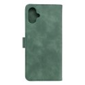 Etui z klapką na Samsung A06 Tender Book zielone