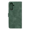 Etui z klapką na Samsung A17 Tender Book zielone
