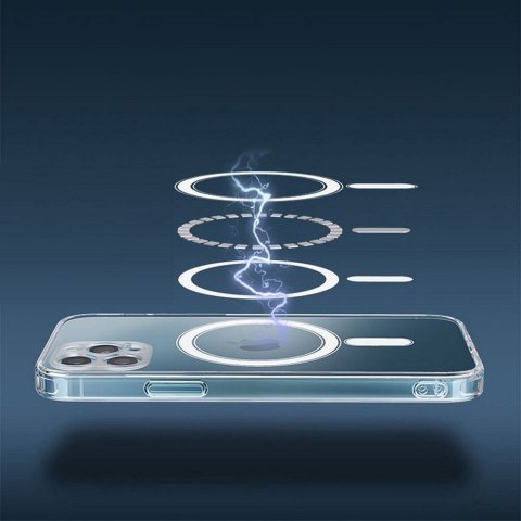 Futerał do Samsung S24 ULTRA Clear Mag Cover (STR) zgodny z MagSafe transparentny